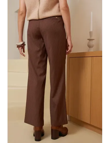 Pantalon GEN, Choco Rayures