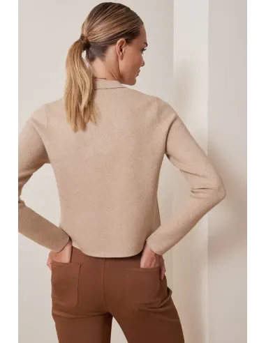 Gilet JOLIANE, sable