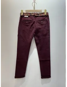 Pantalon CHINO Prune 2