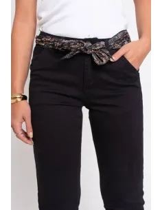 Pantalon CHINO Noir 2