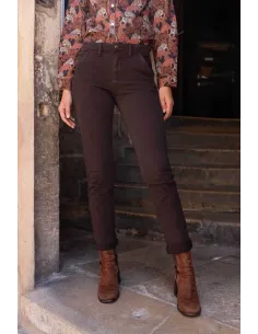 Pantalon CHINO Chocolat