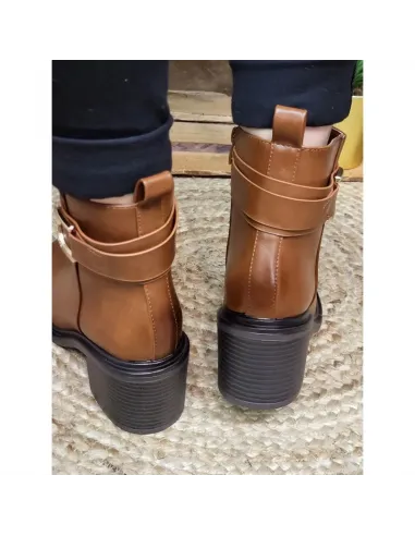 Bottine MALIKA, Camel