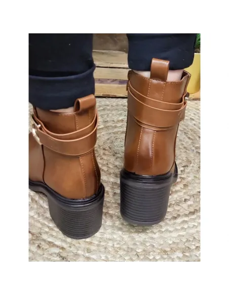 Bottine MALIKA, Camel