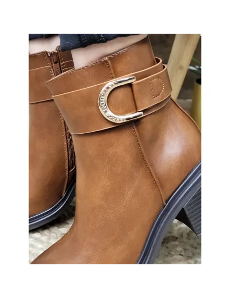 Bottine MALIKA, Camel