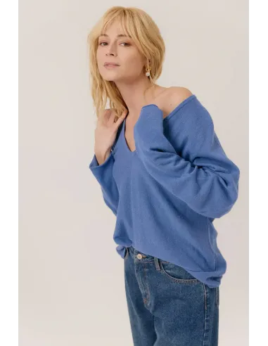 Pull ARIANE, blue