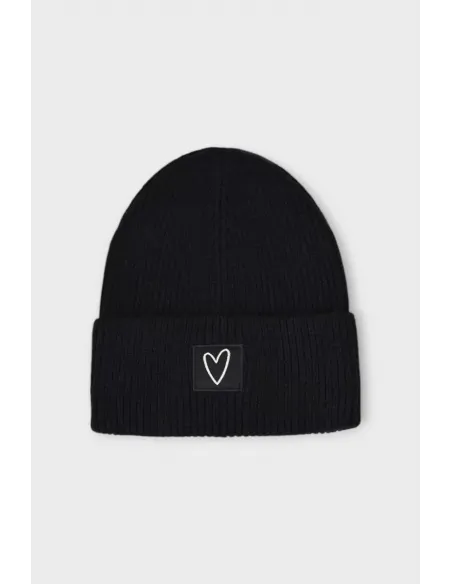 Bonnet COEUR, black