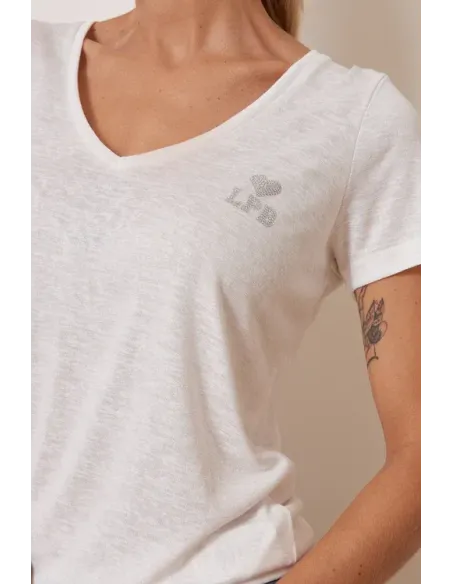 Tee-shirt BRUNILDE, Blanc