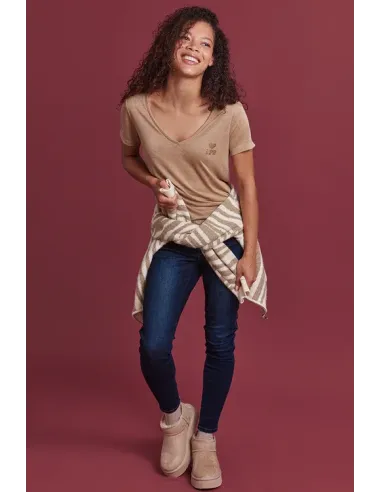 Tee-shirt BRUNILDE, Beige