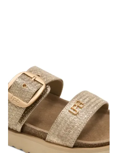 Mules compensées NOELIA or