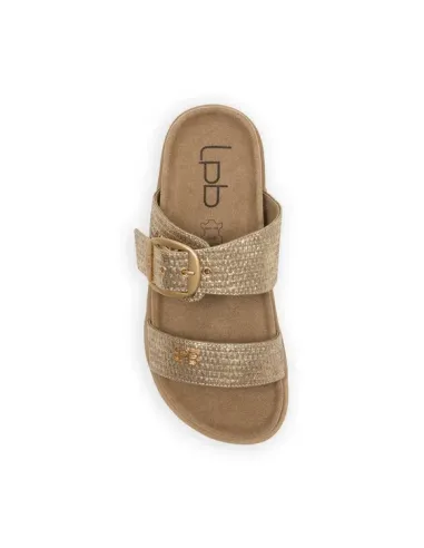 Mules compensées NOELIA or