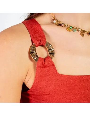 Débardeur NOUHAILA, terracotta