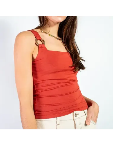 Débardeur NOUHAILA, terracotta