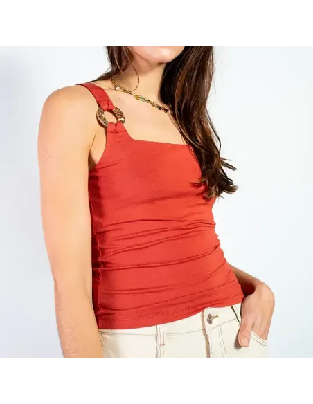 Débardeur NOUHAILA, terracotta