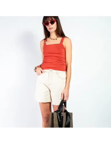 Débardeur NOUHAILA, terracotta