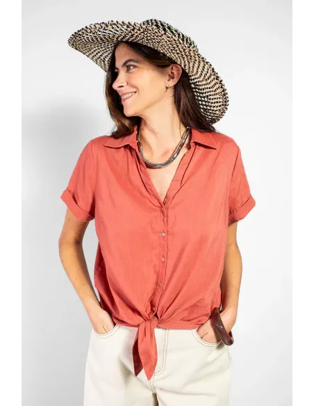 Chemise ITTE, terracotta