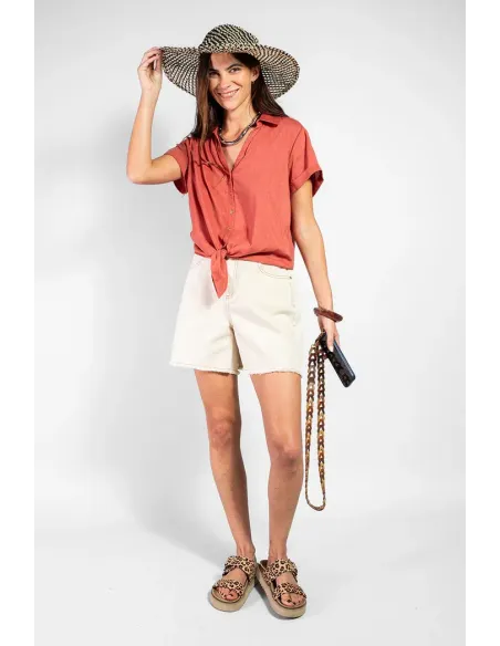 Chemise ITTE, terracotta