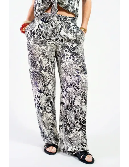 Pantalon DORALIE, imprimé