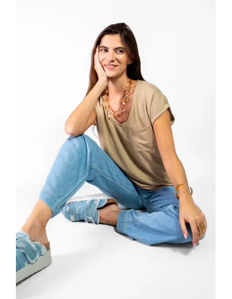 Tee-shirt DERNA, bronze