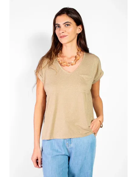 Tee-shirt DERNA, bronze