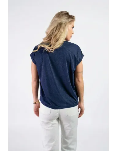 Tee-shirt DERNA, marine