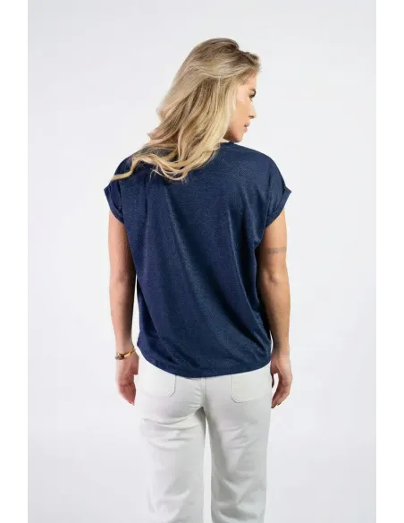 Tee-shirt DERNA, marine