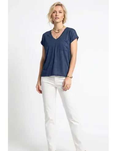 Tee-shirt DERNA, marine