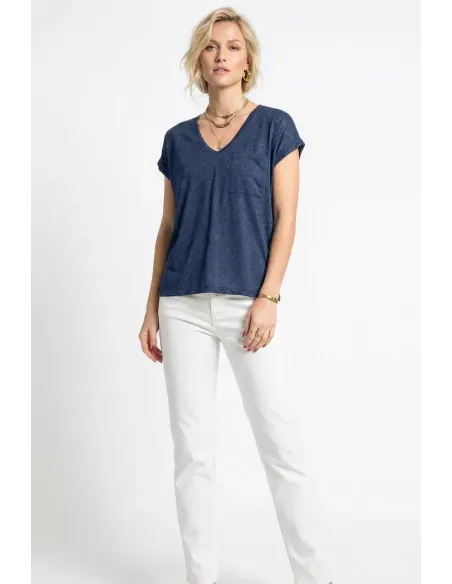 Tee-shirt DERNA, marine