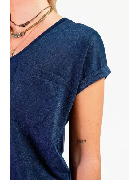 Tee-shirt DERNA, marine