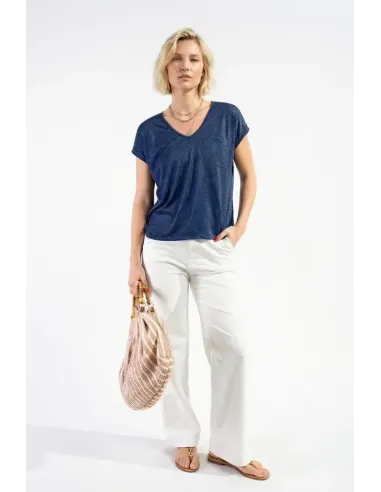 Tee-shirt DERNA, marine