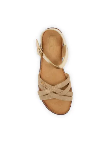 Sandales NELLI, doré/beige
