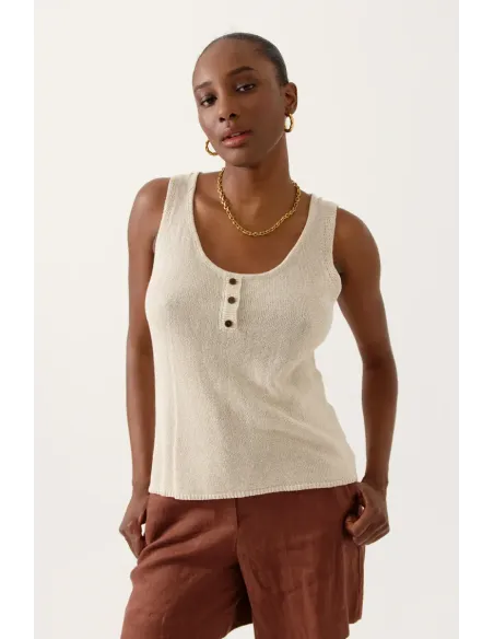 Top EMELIANE Beige