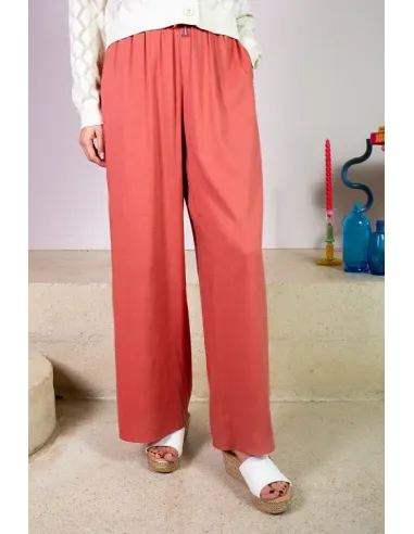 Pantalon Dalida, terracotta