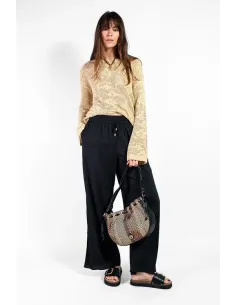 Pantalon Dalida, noir