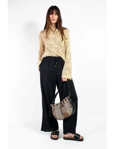 Pantalon Dalida, noir