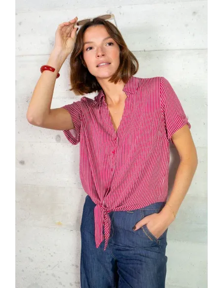 Chemise Itte, sangria