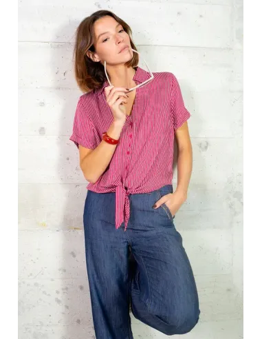 Chemise Itte, sangria