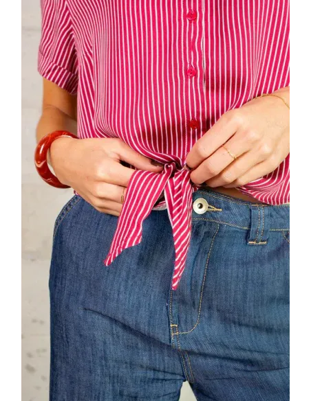 Chemise Itte, sangria