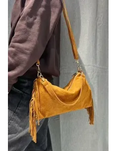 Sac Bandouliére FRANGE, daim 2