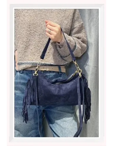 Sac Bandouliére FRANGE, daim