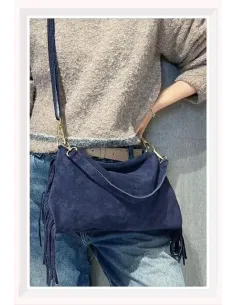 Sac Bandouliére FRANGE, daim