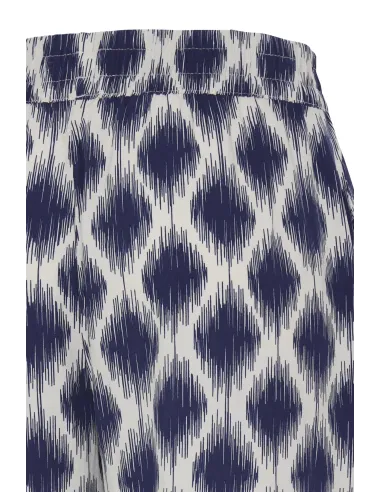 JOELLA CROP PANTS2, Bleu