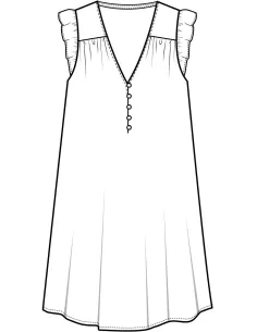 Robe MARRAKECH SO DR24, bleu dur