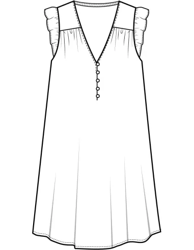 Robe MARRAKECH SO DR24, bleu dur