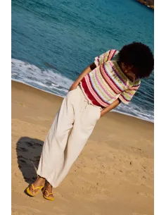 Pantalon LINNO, Beige