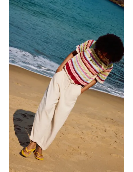 Pantalon LINNO, Beige