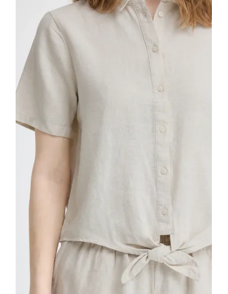 Chemise LINNO SH2, Beige
