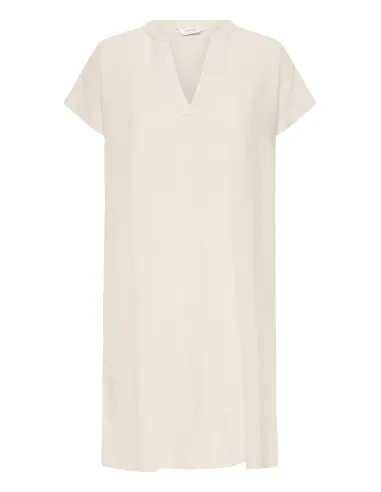 Robe FALAKKA V NECK DRESS, beige