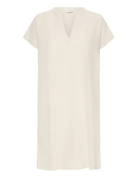 Robe FALAKKA V NECK DRESS, beige