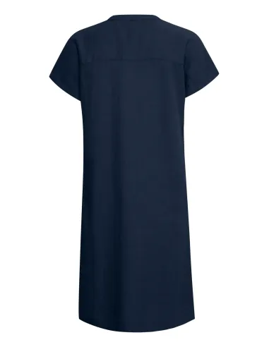 Robe FALAKKA V NECK DRESS, bleu marine