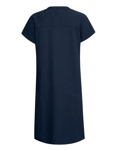 Robe FALAKKA V NECK DRESS, bleu marine